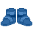 Blue Sandals